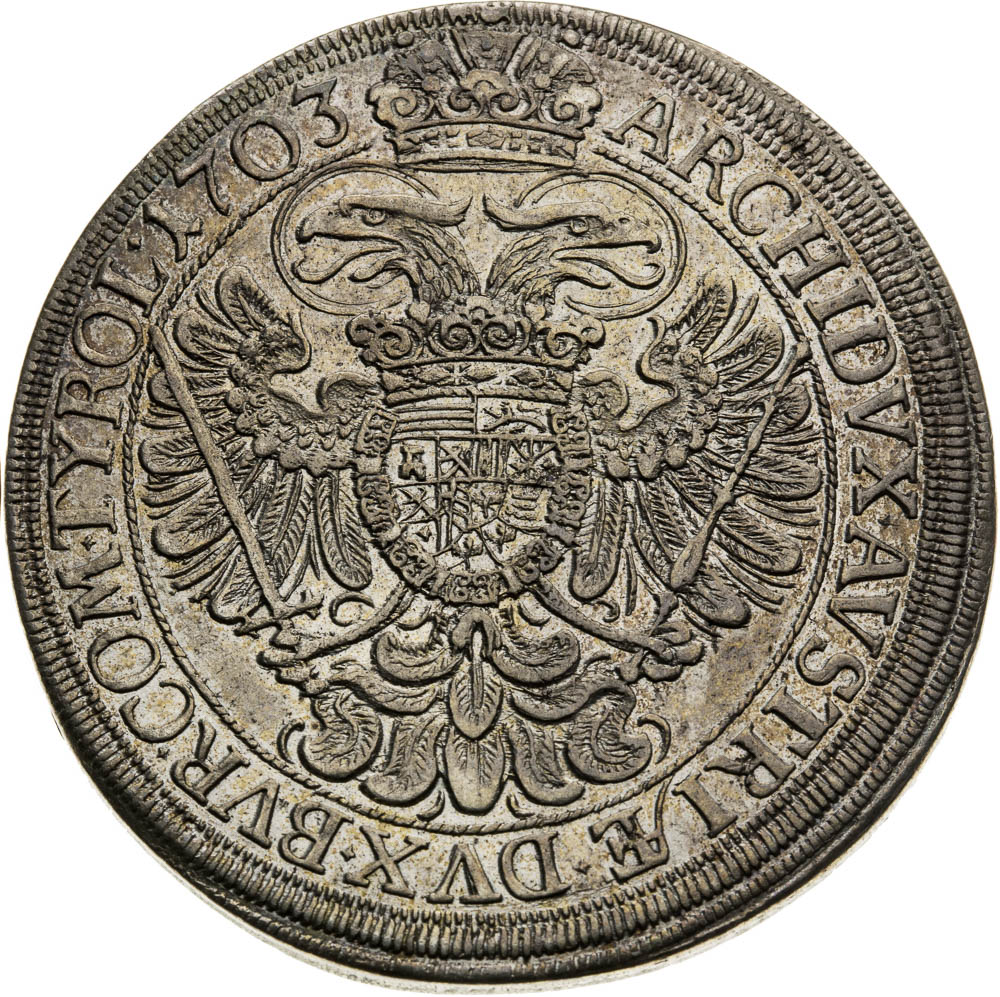 Thaler 1703 - back