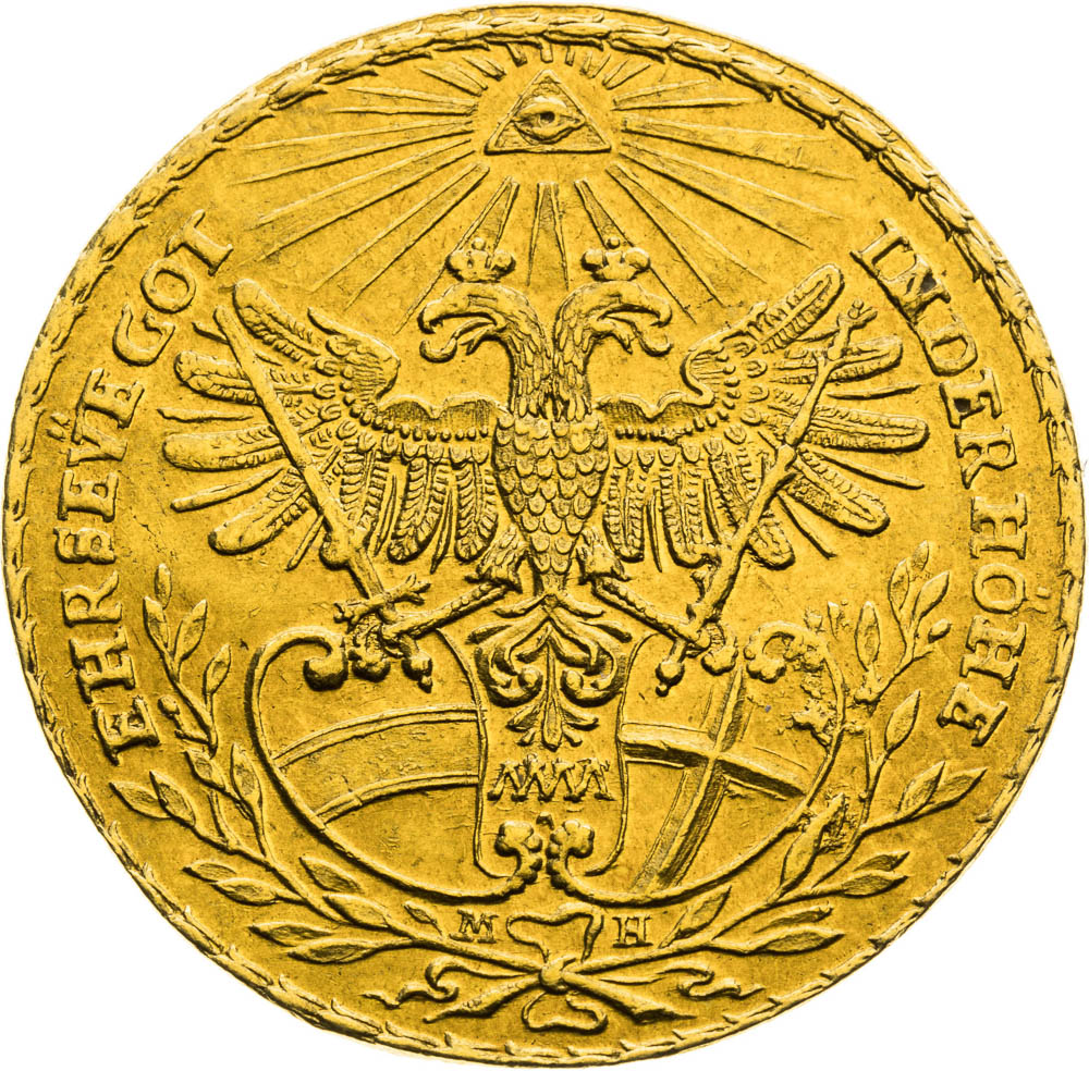 2 Ducats 1683 - front