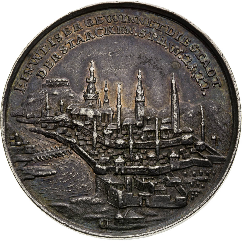 Silver Medal 1686 - front