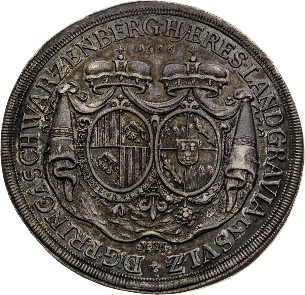 Thaler 1696 - back
