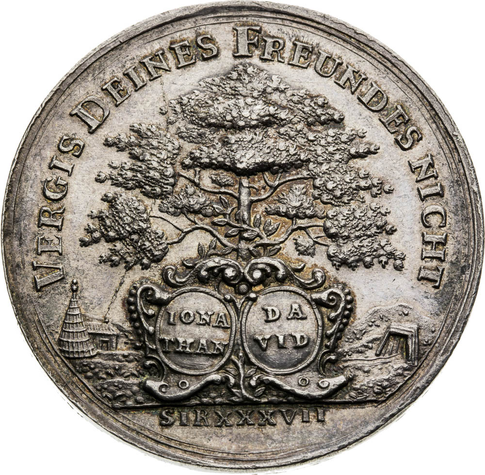 Silver Medal (1730 - 1750) - back
