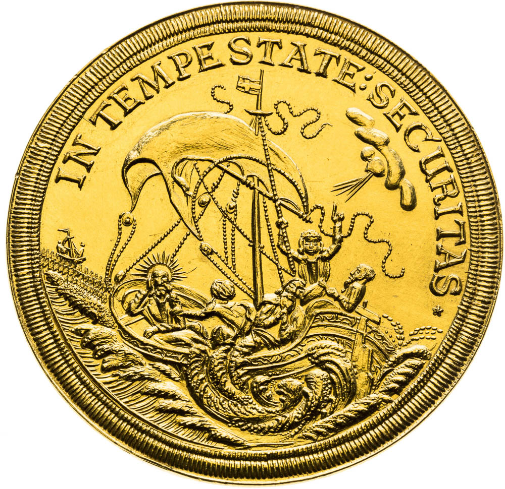 Gold Medal (7 Ducats) - back