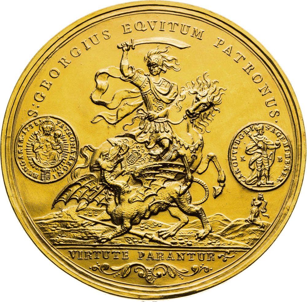 Gold Medal (35 Ducats) - front