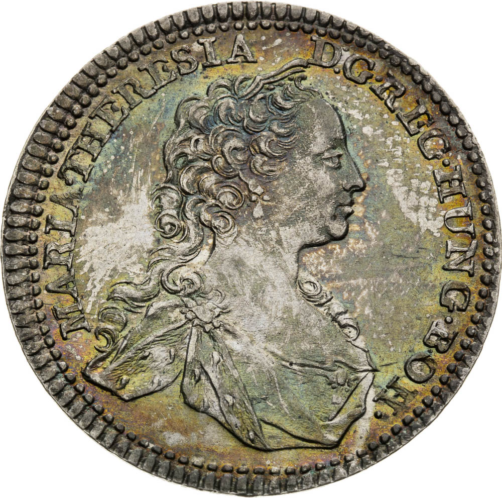 1/4 Thaler 1742 - front
