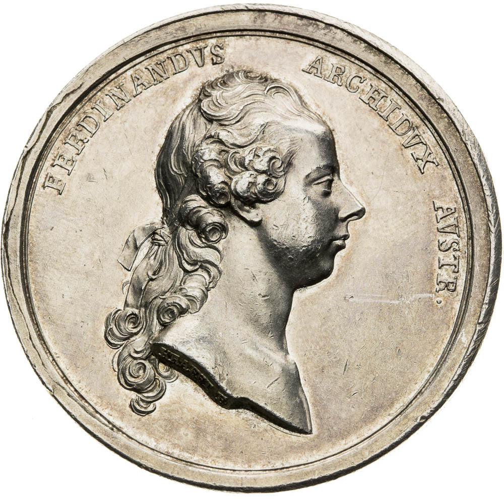Silver Medal 1771 - front
