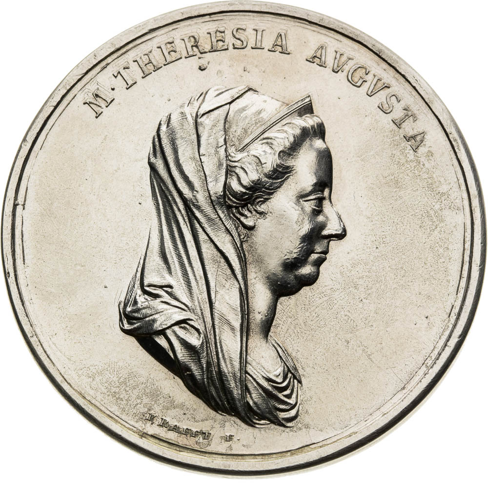 Silver Medal 1777 - front
