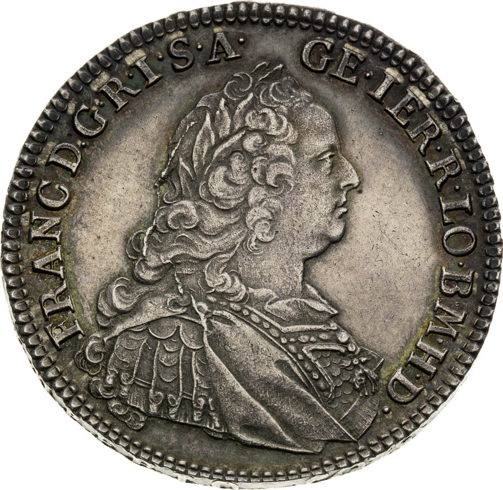 1/2 Thaler 1758 - front