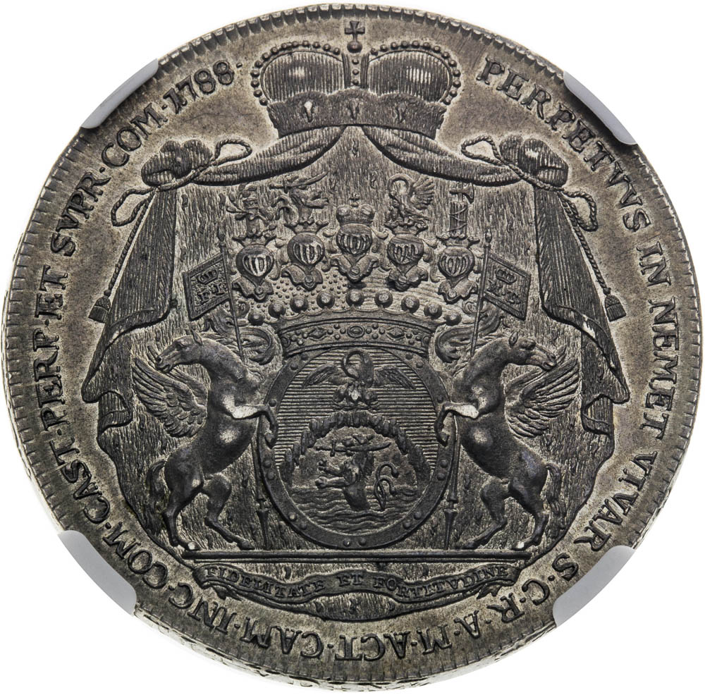 Tolar 1788 - revers