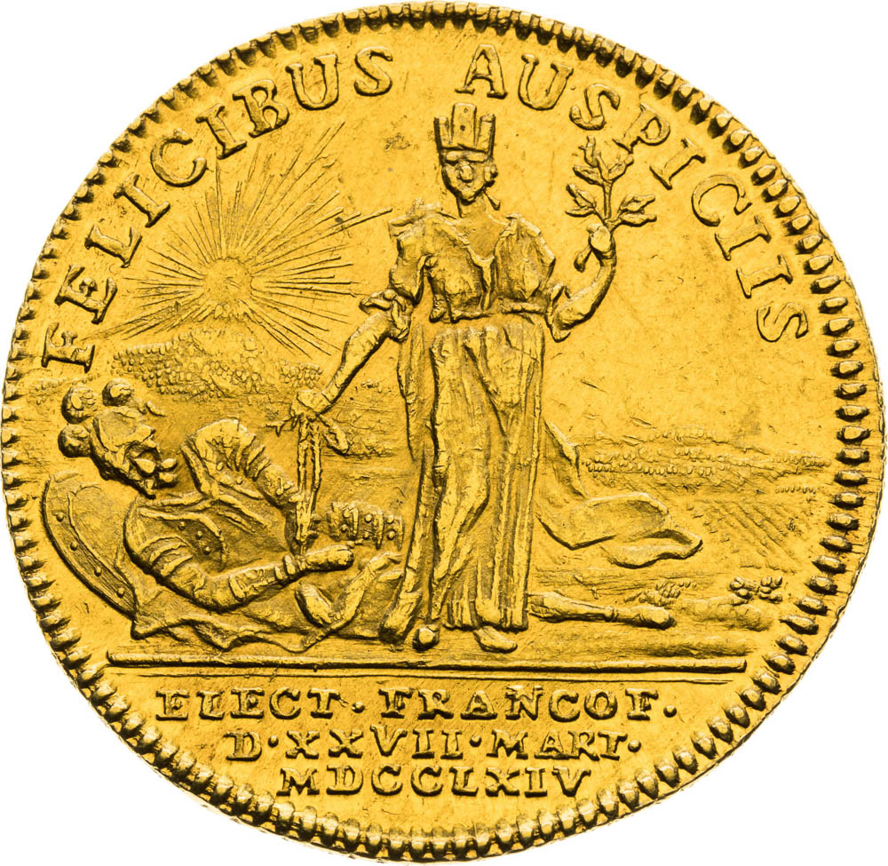 2 Ducats 1764 - back