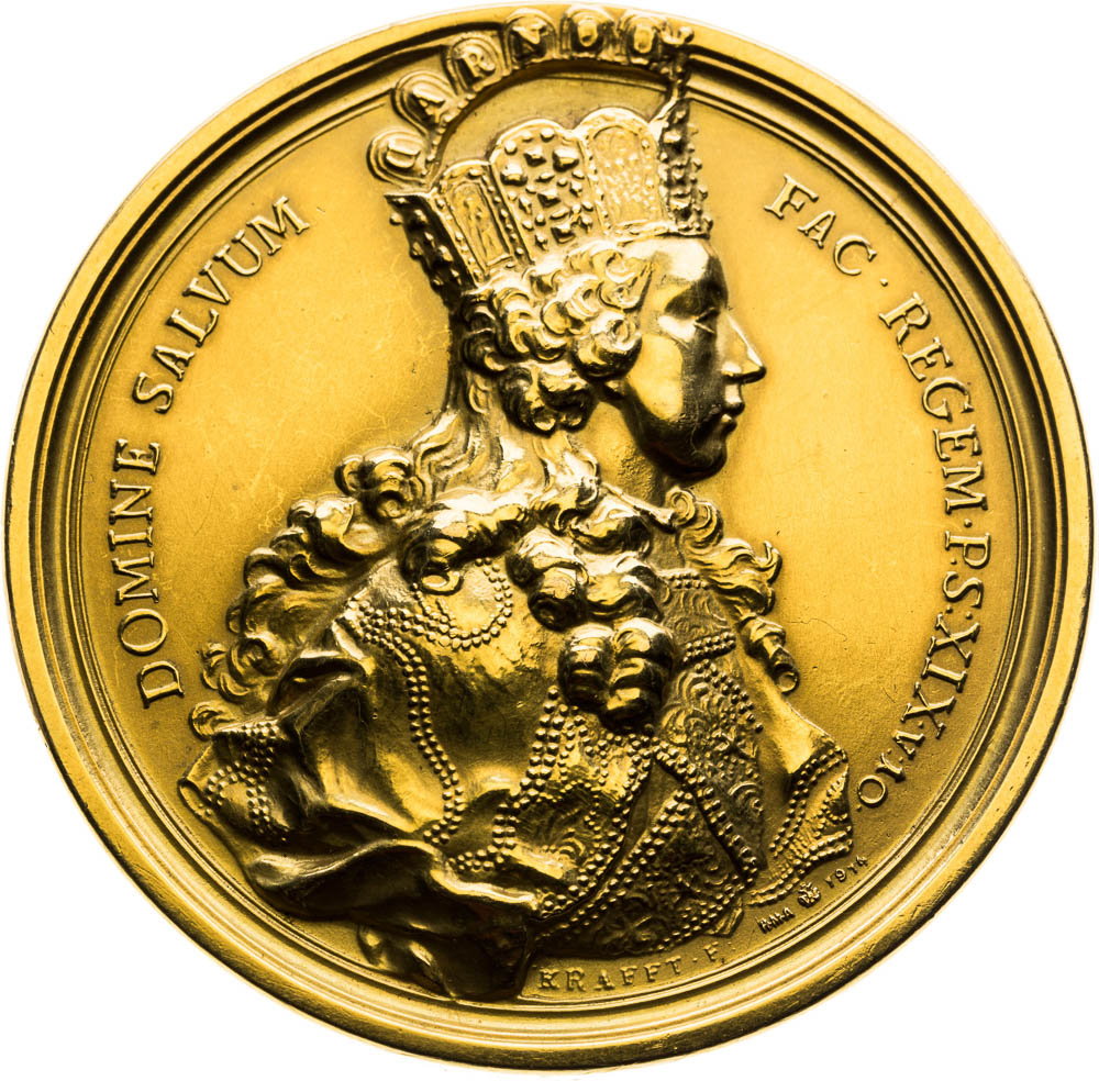 Gold Medal 1764/1914 (30 Ducat)  - front