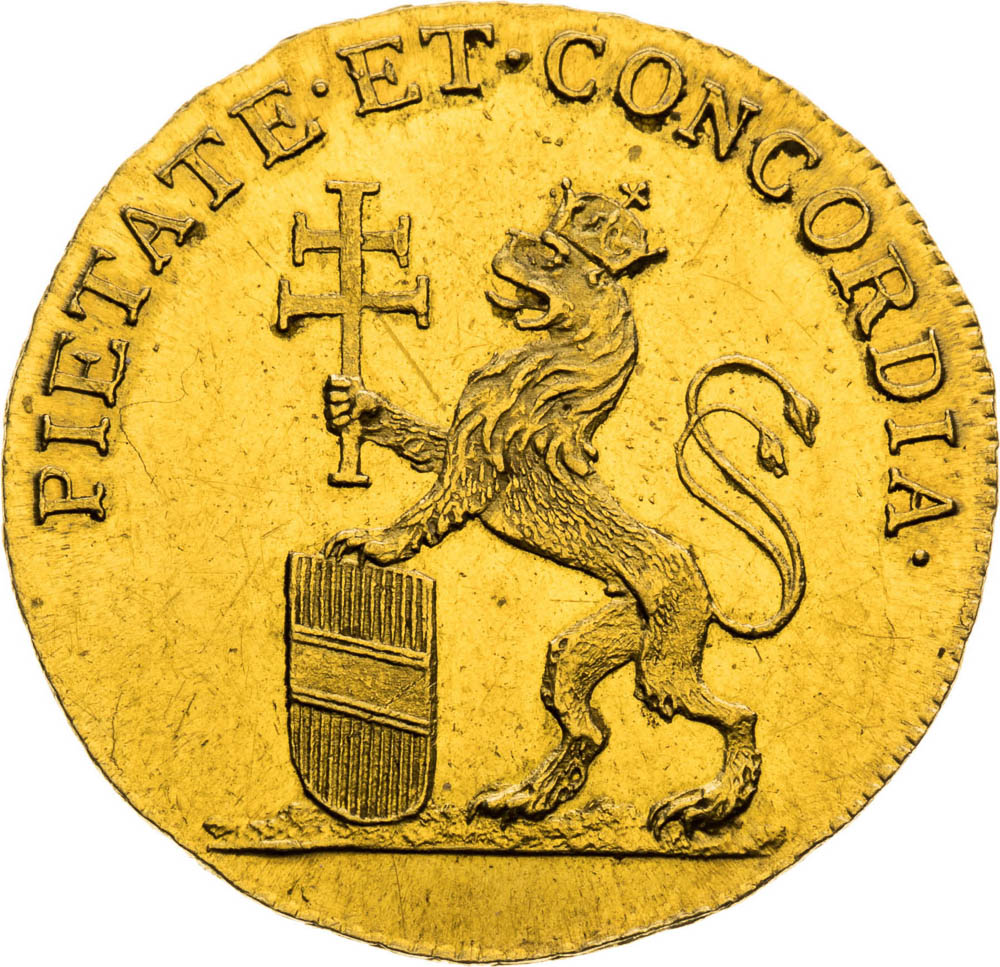 Zlatý žeton 1790 (Dukát) - reverz