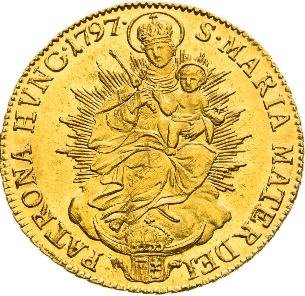 Dukát 1797 - reverz