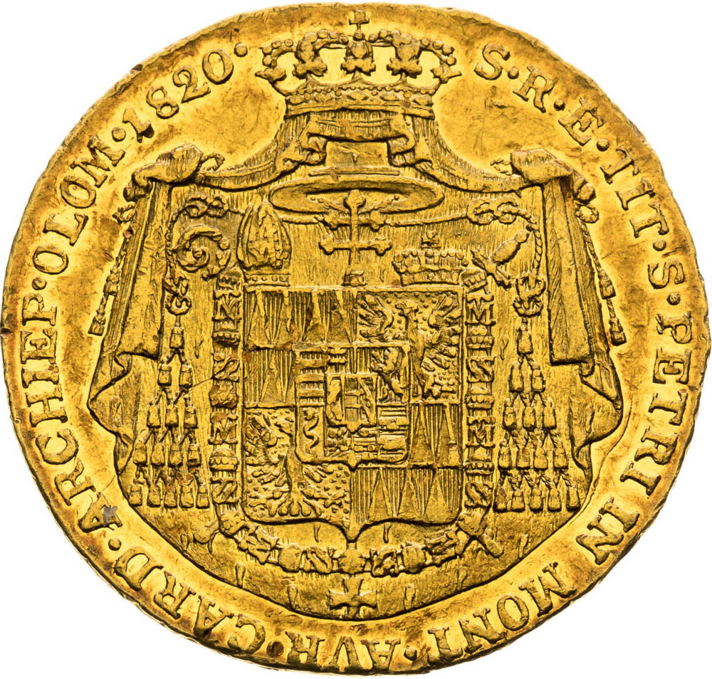 Ducat 1820 - back