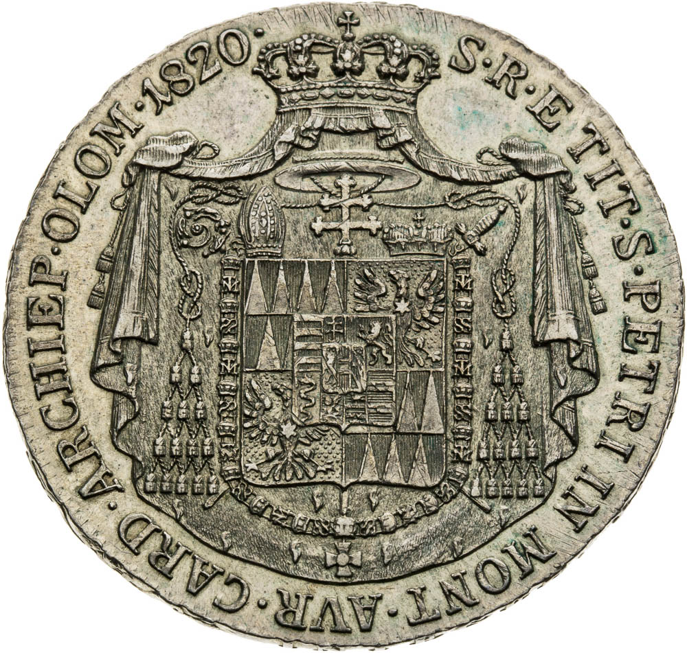 1/2 Thaler 1820 - back