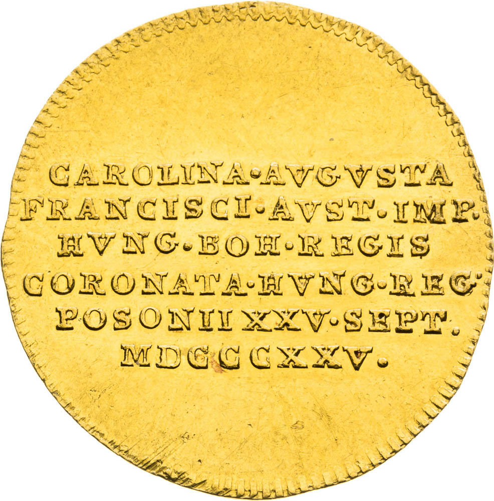 Gold Token 1825 - front