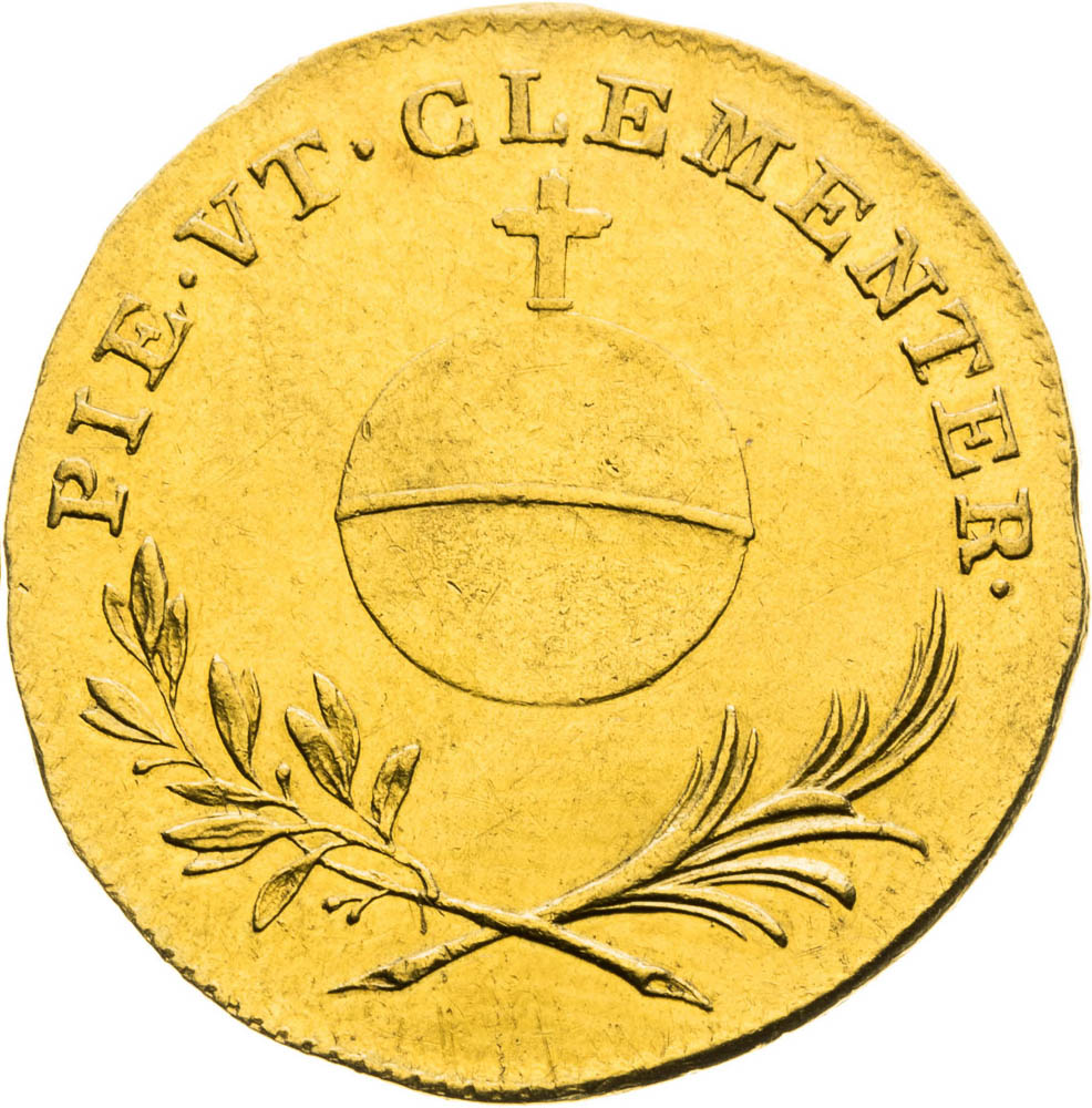 Gold Token 1825 - back