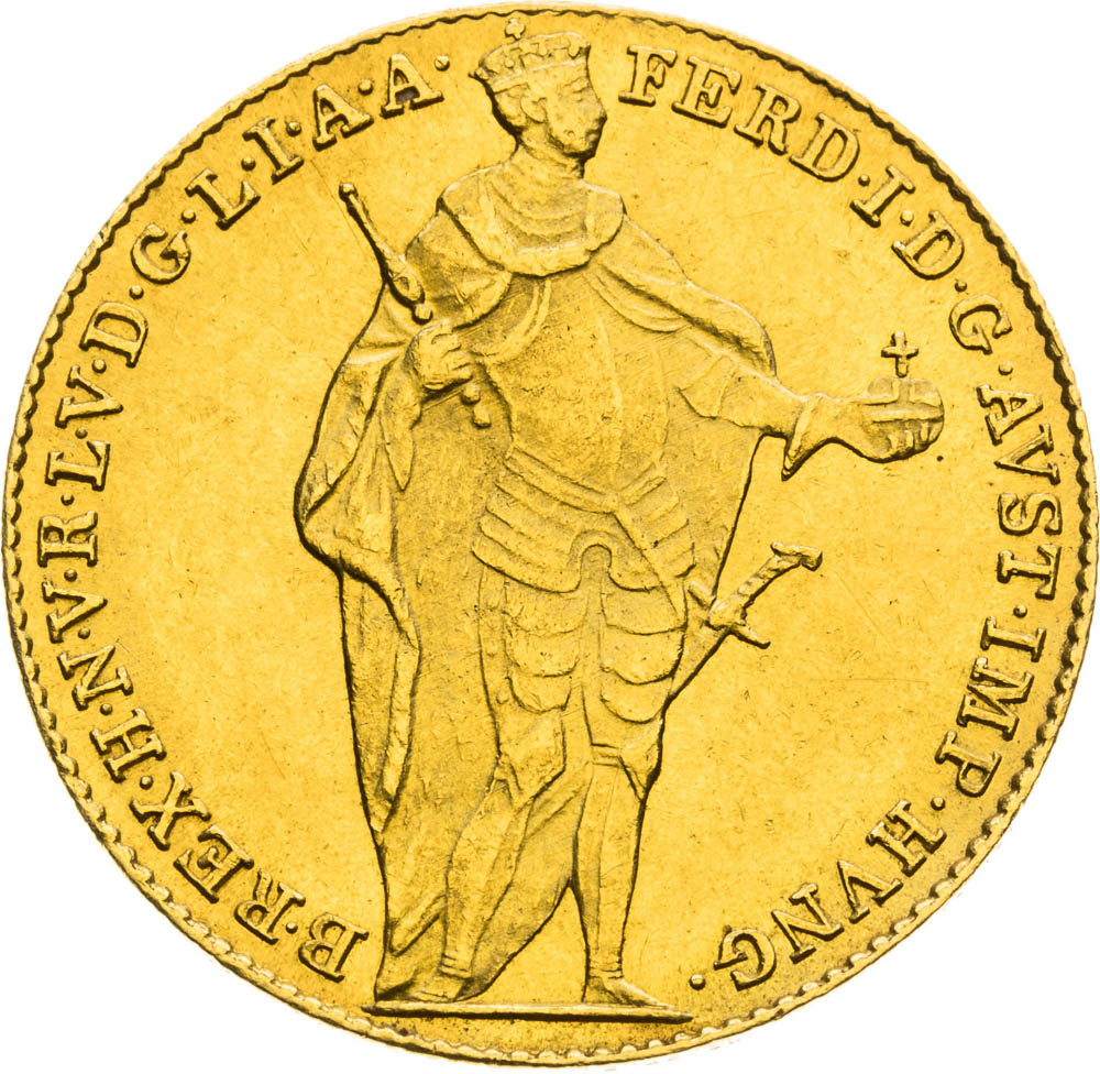 Ducat 1843 - front