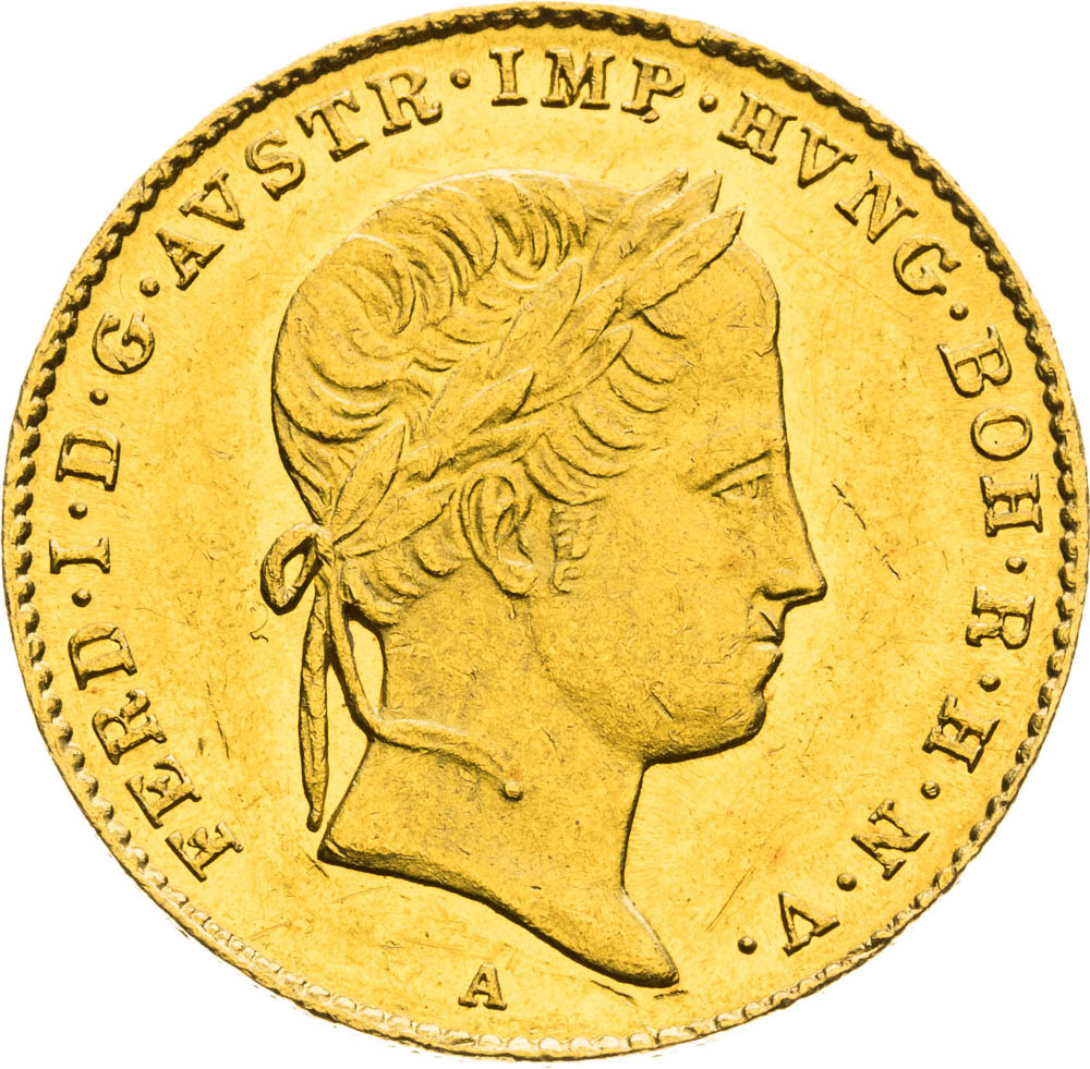 Ducat 1845 - front