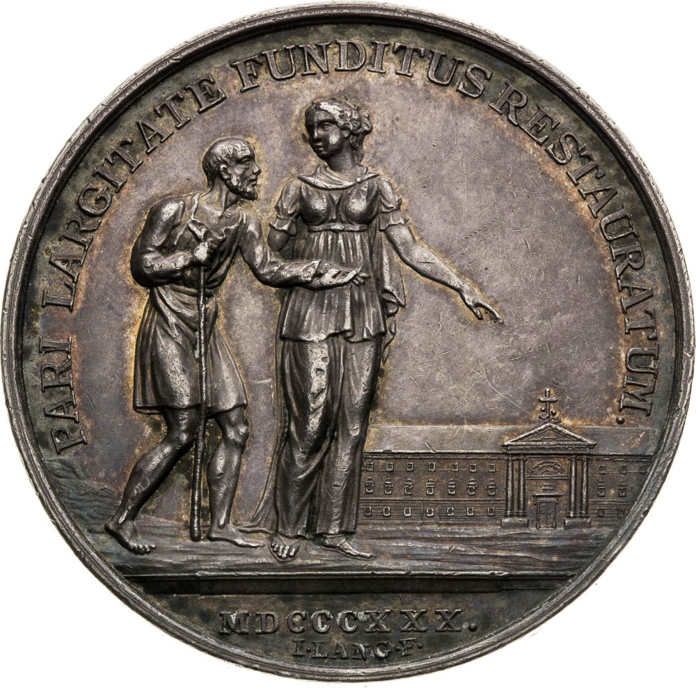 Silver Medal 1830 - back