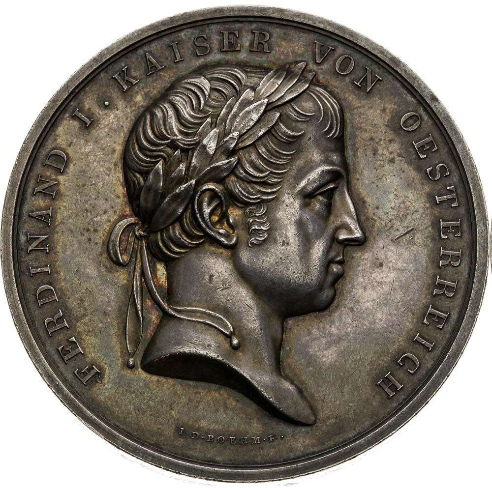 Silver Medal 1845 - front