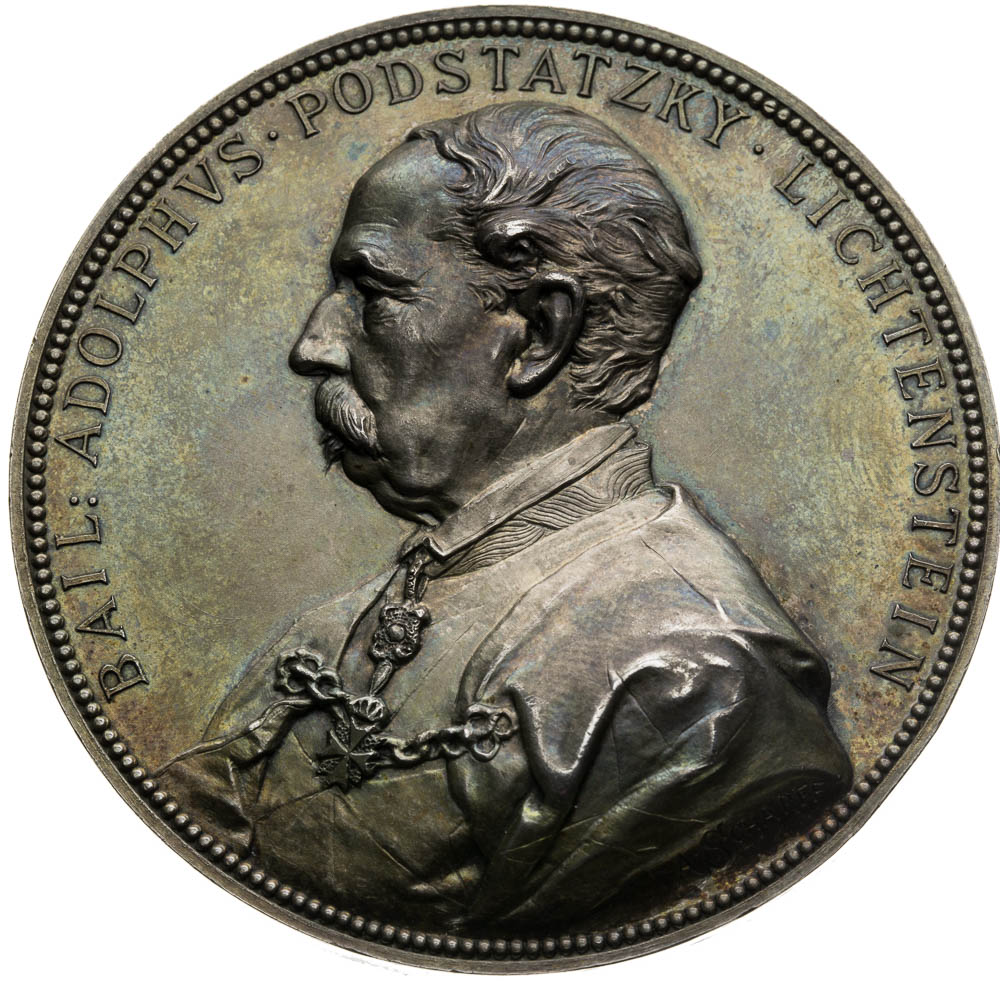 Silver Medal 1884 - front