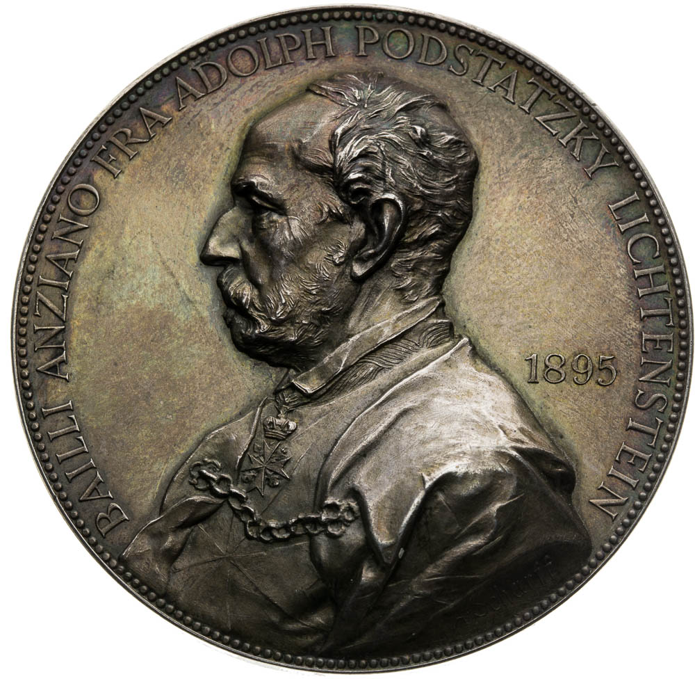 Silver Medal 1895 - front