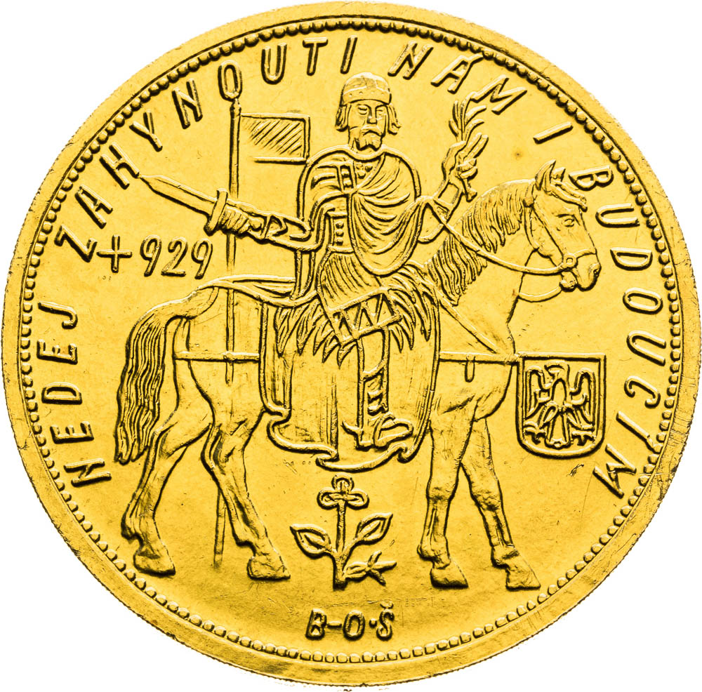 10 Dukát 1929 - reverz