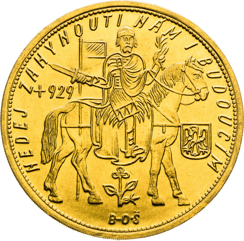 10 Dukát 1935 - reverz