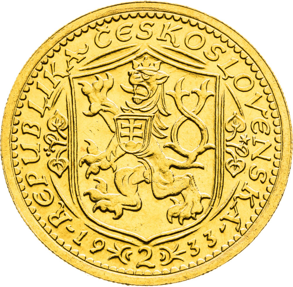 2 Ducats 1933 - front