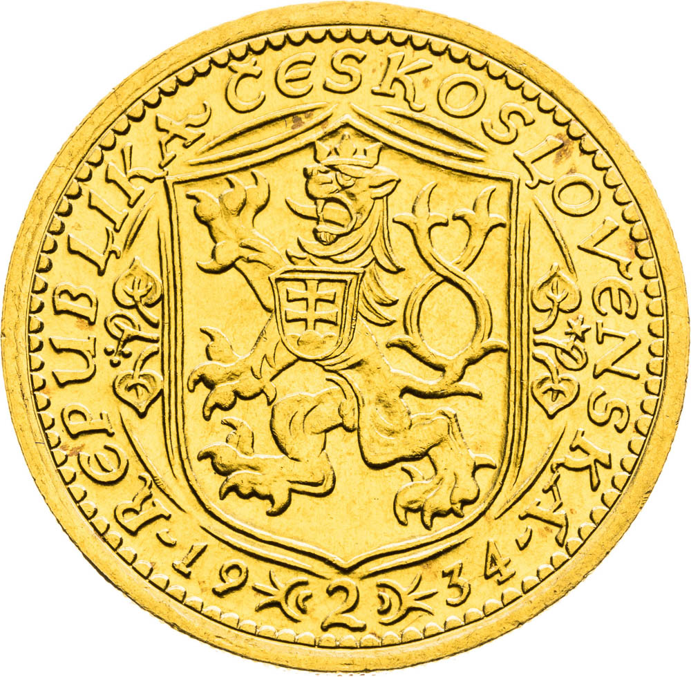 2 Ducats 1934 - front