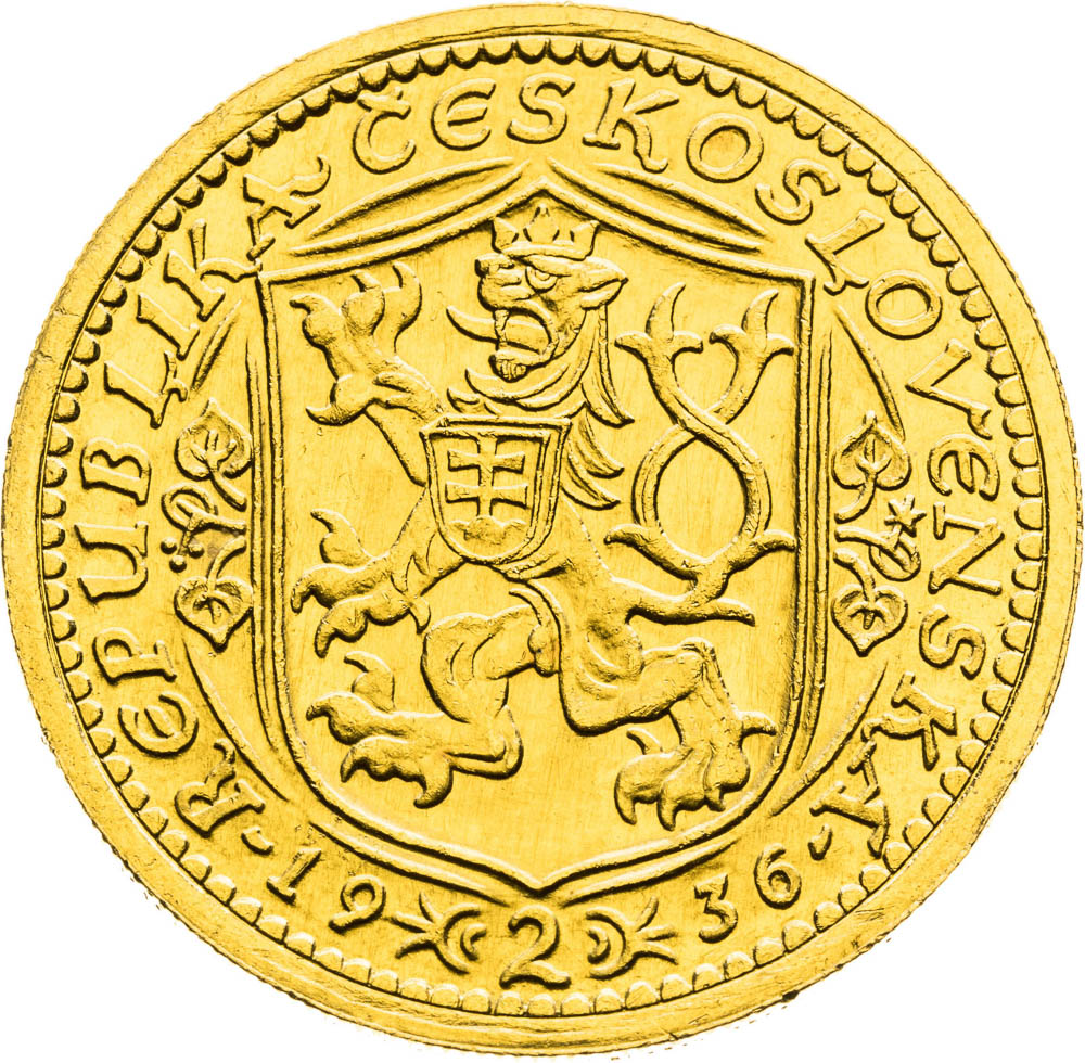 2 Ducats 1936 - front