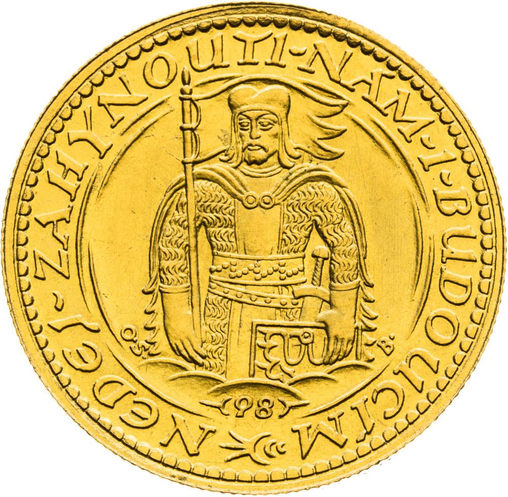 Ducat 1923 (numbered) - back