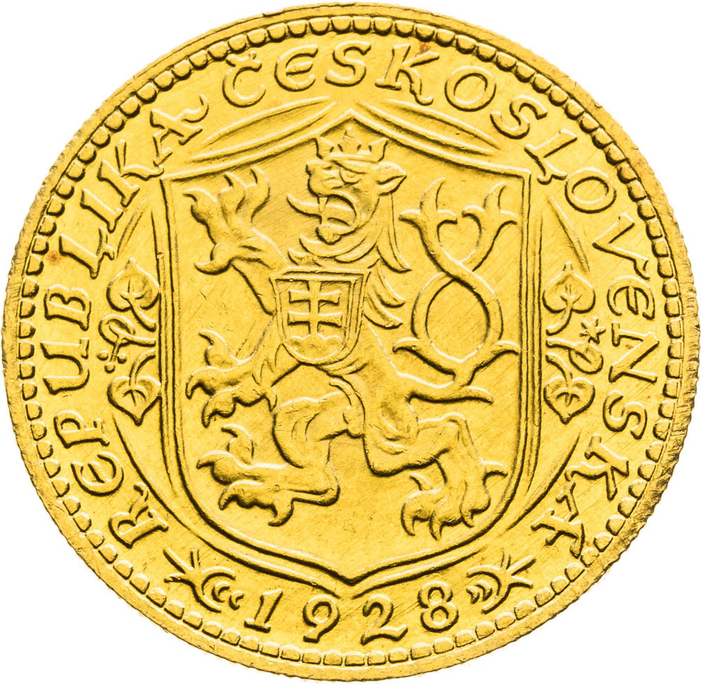 Ducat 1928 - front