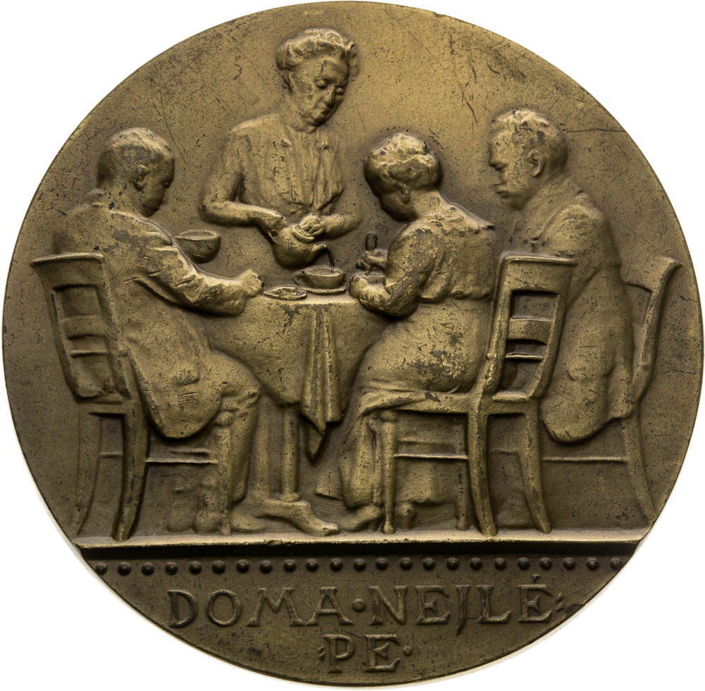 Bronze Medal 1916 - back