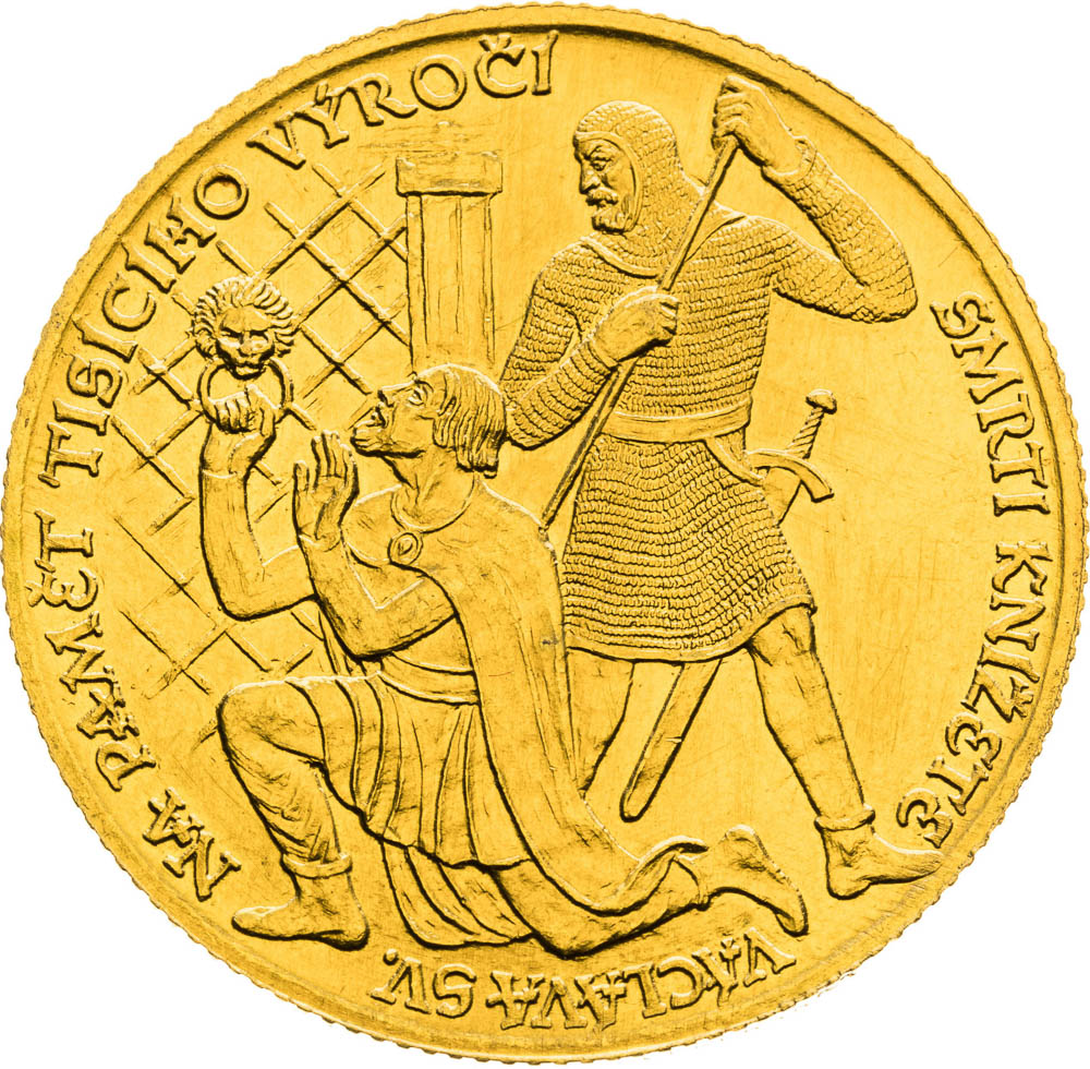 Gold Medal 1929 (3 Ducats) - back