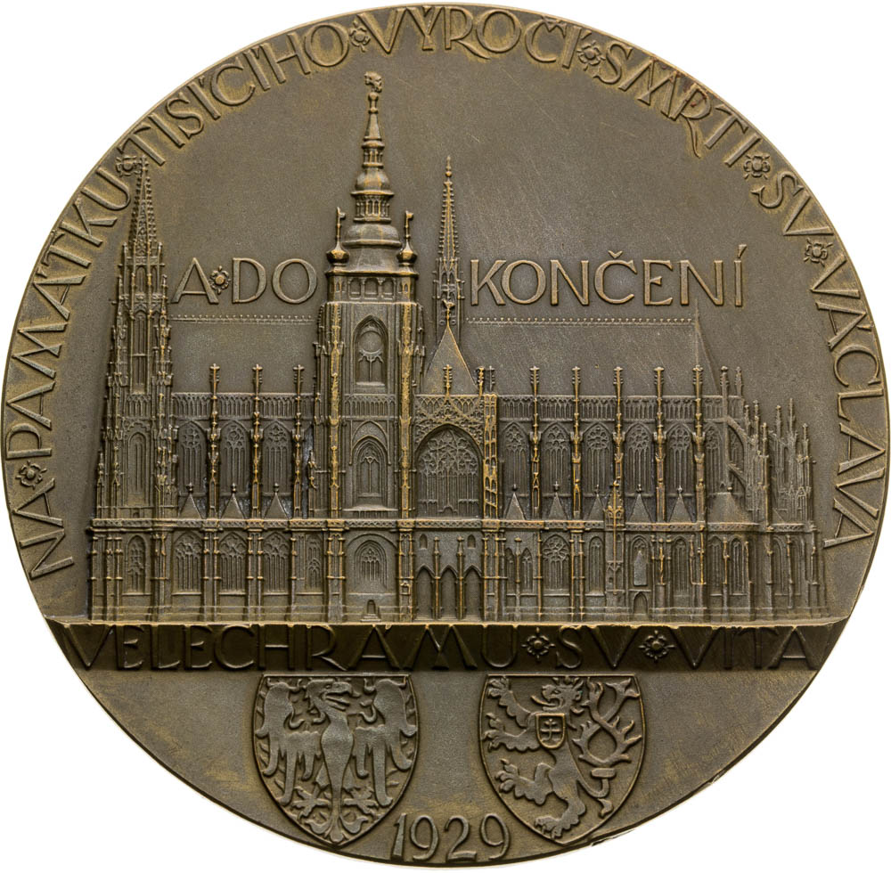 Bronze Medal 1929 - back