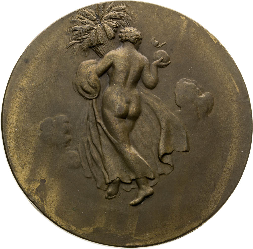 Bronze Medal 1931 - back