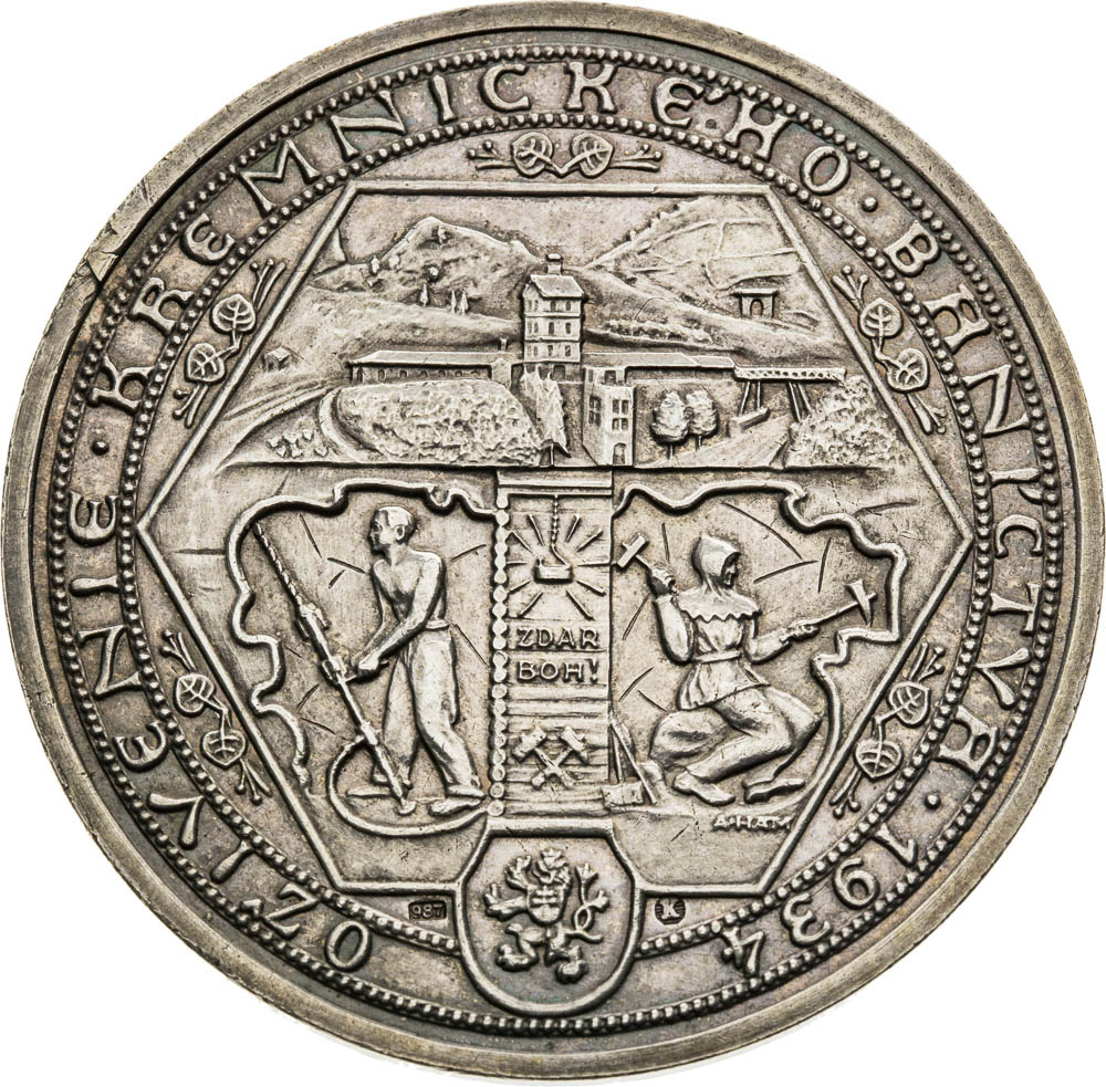 Silver Medal 1934 - back