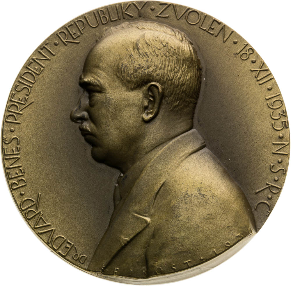 Bronze Medal 1936 - front