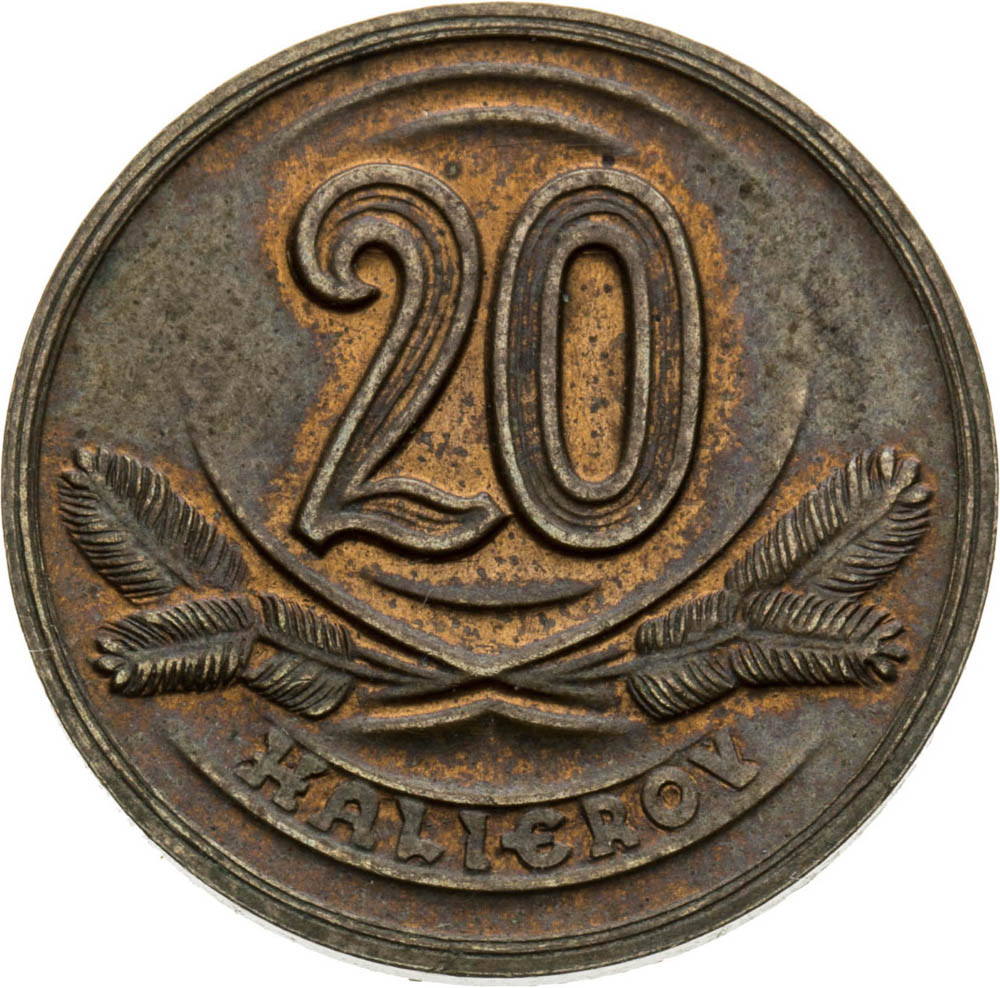 20 Halier 1940 (Pattern strike) - back
