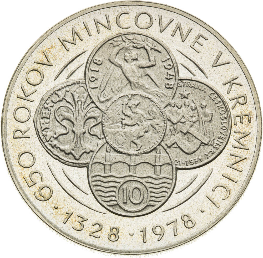 50 Koruna  1978 (Pattern strike) - back