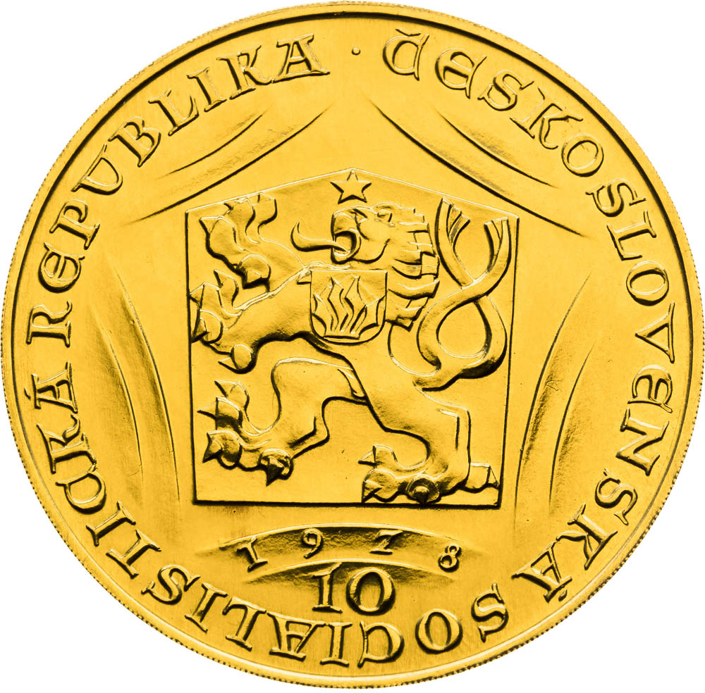 10 Dukát 1978  - averz