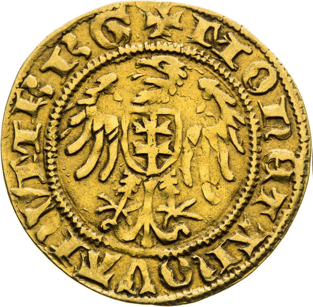 Goldgulden (1420 - 1437) - front