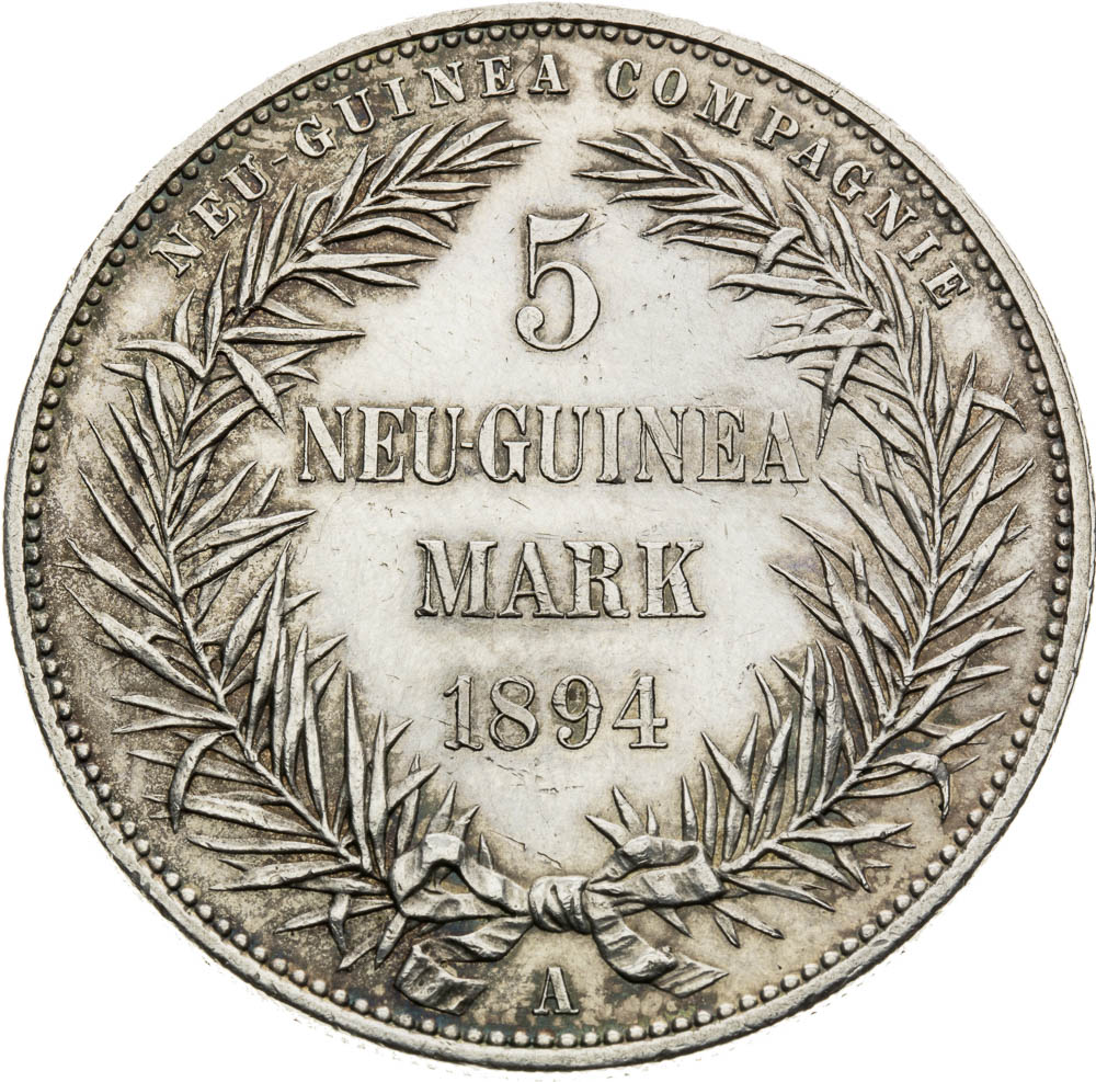 5 Mark 1894 - front