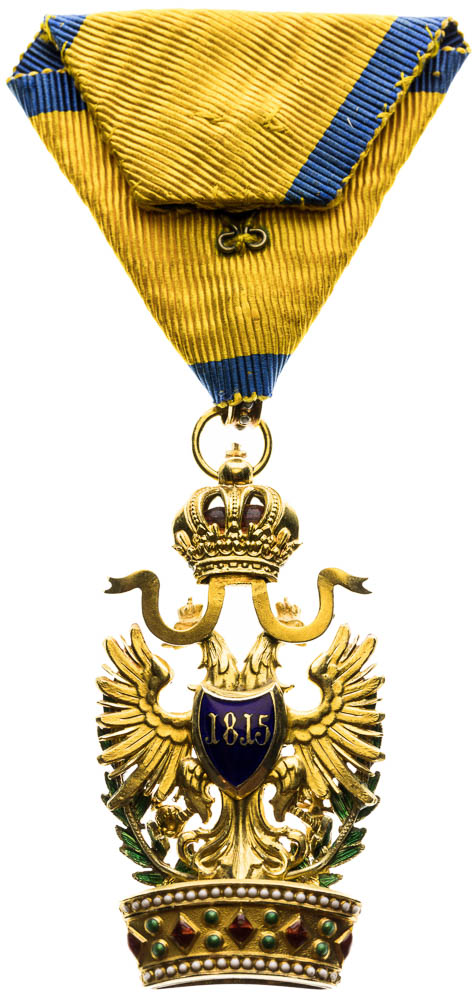 Order of Iron Crown - back