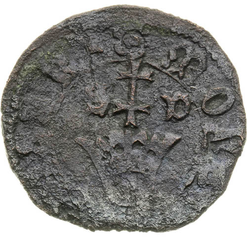 Denár (1453-1457) - reverz