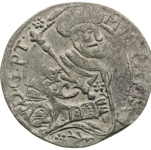 XII Denár 1673 - averz