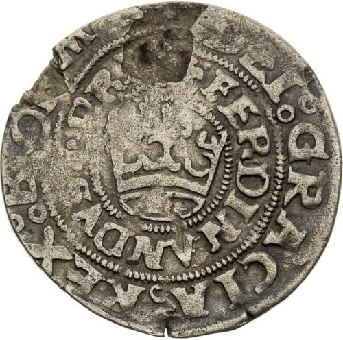 Prague Groschen 1538 - back