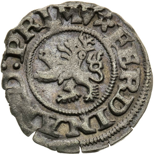 Bílý peníz (1533-1557) - averz