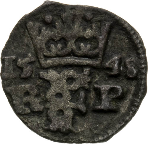 Malý peníz 1548 - averz